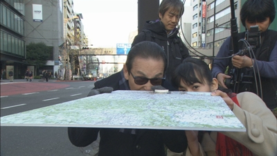 タモリさんが渋谷を歩く　(c)NHK