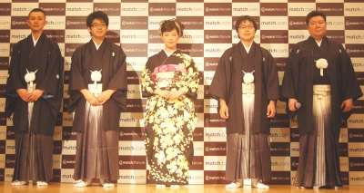 左から神保賢史さん、久野浩彬さん、旭堂小二三さん、杉山賀洋さん、井上健志さん