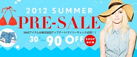 FOREVER21のプレセール